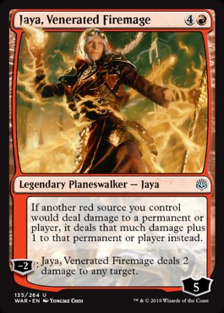 Jaya, Venerated Firemage [War of the Spark] | Gaming Infinity