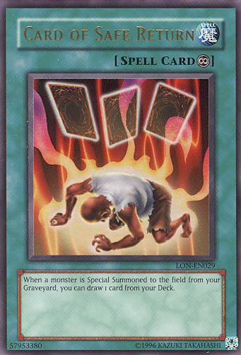 Card of Safe Return [LON-EN029] Ultra Rare | Gaming Infinity