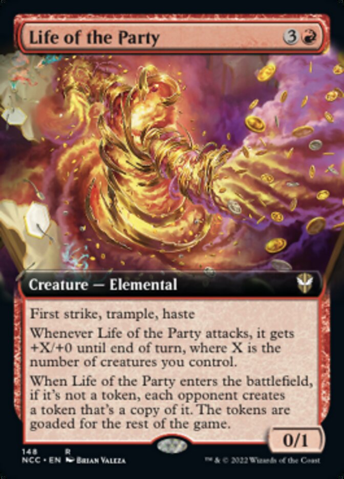 Life of the Party (Extended Art) [Streets of New Capenna Commander] | Gaming Infinity