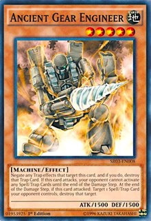 Ancient Gear Engineer [Structure Deck: Machine Reactor] [SR03-EN008] | Gaming Infinity