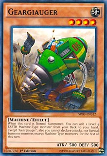 Geargiauger [Structure Deck: Machine Reactor] [SR03-EN012] | Gaming Infinity