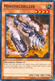 Minefieldriller [Structure Deck: Machine Reactor] [SR03-EN014] | Gaming Infinity