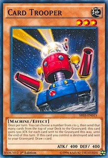 Card Trooper [Structure Deck: Machine Reactor] [SR03-EN015] | Gaming Infinity
