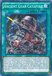 Ancient Gear Catapult [Structure Deck: Machine Reactor] [SR03-EN021] | Gaming Infinity