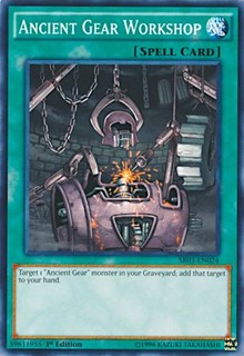Ancient Gear Workshop [Structure Deck: Machine Reactor] [SR03-EN024] | Gaming Infinity