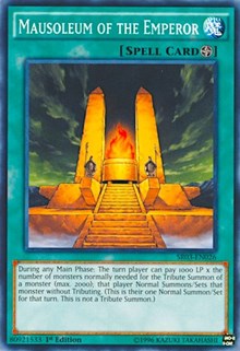 Mausoleum of the Emperor [Structure Deck: Machine Reactor] [SR03-EN026] | Gaming Infinity