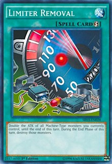 Limiter Removal [Structure Deck: Machine Reactor] [SR03-EN028] | Gaming Infinity
