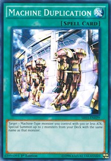 Machine Duplication [Structure Deck: Machine Reactor] [SR03-EN029] | Gaming Infinity