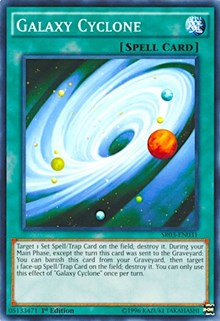 Galaxy Cyclone [Structure Deck: Machine Reactor] [SR03-EN031] | Gaming Infinity