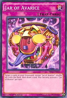 Jar of Avarice [Structure Deck: Machine Reactor] [SR03-EN033] | Gaming Infinity