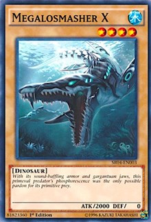 Megalosmasher X [Structure Deck: Dinosmasher's Fury] [SR04-EN003] | Gaming Infinity