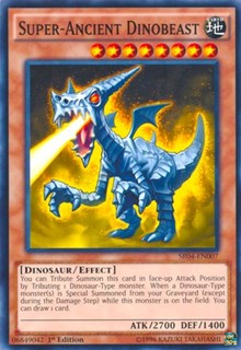 Super-Ancient Dinobeast [Structure Deck: Dinosmasher's Fury] [SR04-EN007] | Gaming Infinity