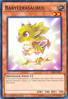 Babycerasaurus [Structure Deck: Dinosmasher's Fury] [SR04-EN013] | Gaming Infinity