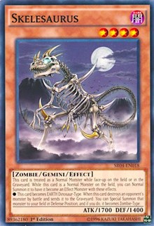 Skelesaurus [Structure Deck: Dinosmasher's Fury] [SR04-EN018] | Gaming Infinity