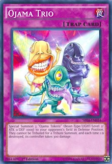 Ojama Trio [Structure Deck: Dinosmasher's Fury] [SR04-EN034] | Gaming Infinity