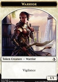 Warrior Token [Amonkhet Tokens] | Gaming Infinity