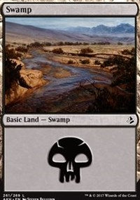 Swamp (261) [Amonkhet] | Gaming Infinity