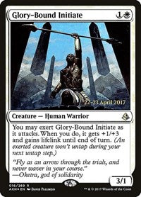 Glory-Bound Initiate [Amonkhet Promos] | Gaming Infinity