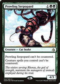 Prowling Serpopard [Amonkhet Promos] | Gaming Infinity