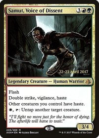 Samut, Voice of Dissent [Amonkhet Promos] | Gaming Infinity