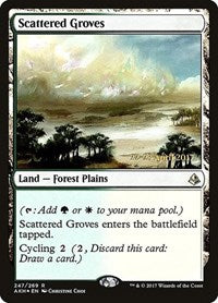 Scattered Groves [Amonkhet Promos] | Gaming Infinity