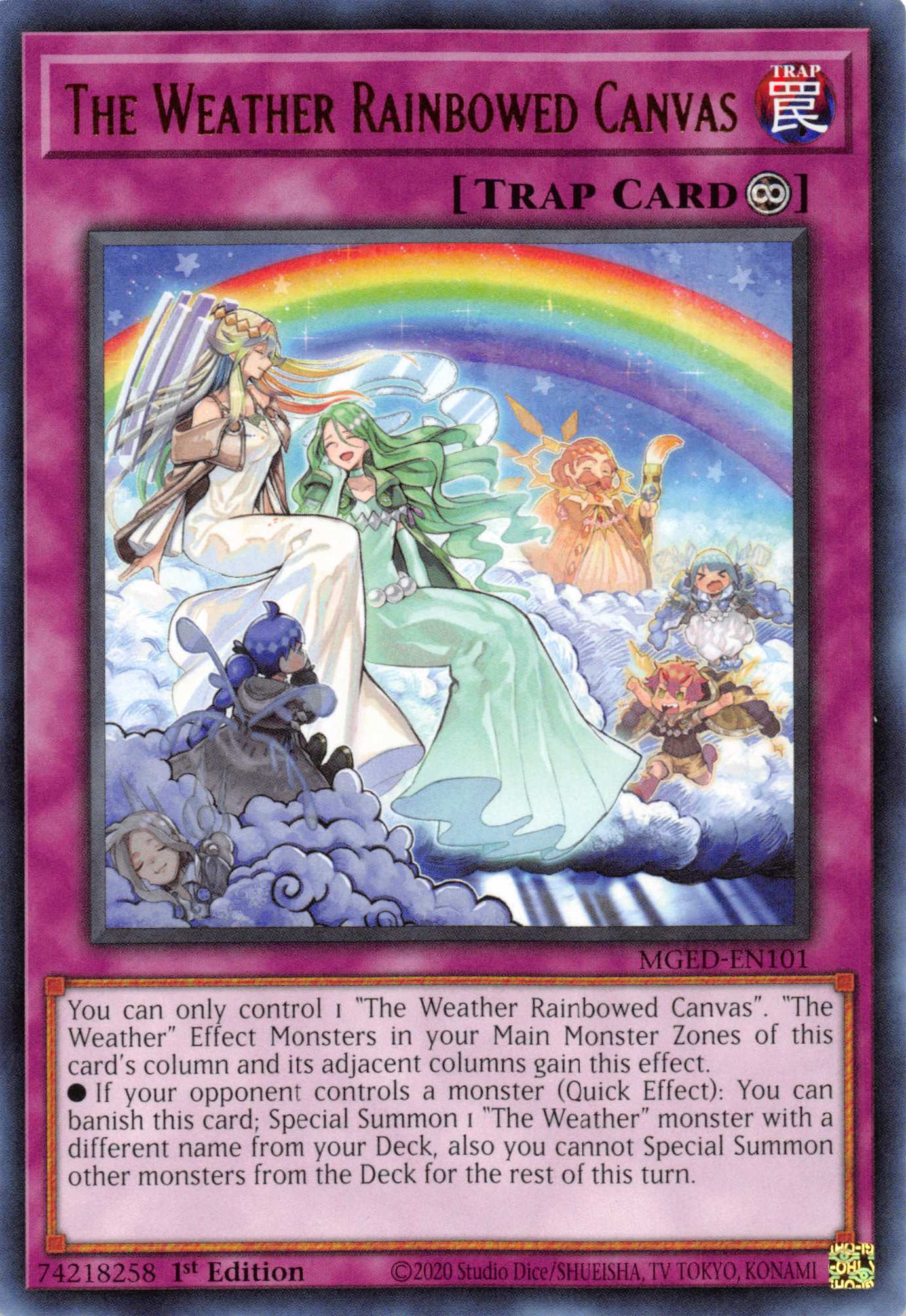 The Weather Rainbowed Canvas [MGED-EN101] Rare | Gaming Infinity