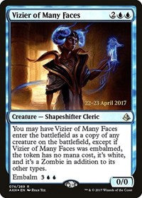 Vizier of Many Faces [Amonkhet Promos] | Gaming Infinity