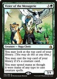 Vizier of the Menagerie [Amonkhet Promos] | Gaming Infinity