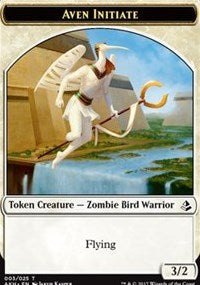 Aven Initiate Token [Amonkhet Tokens] | Gaming Infinity