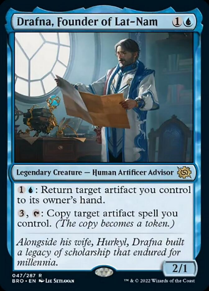 Drafna, Founder of Lat-Nam [The Brothers' War] | Gaming Infinity