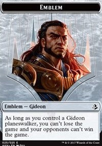 Emblem - Gideon of the Trials // Zombie Token [Amonkhet] | Gaming Infinity