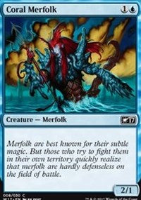 Coral Merfolk [Welcome Deck 2017] | Gaming Infinity