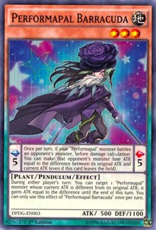 Performapal Barracuda [Duelist Pack: Dimensional Guardians] [DPDG-EN003] | Gaming Infinity