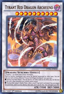 Tyrant Red Dragon Archfiend [Duelist Pack: Dimensional Guardians] [DPDG-EN030] | Gaming Infinity