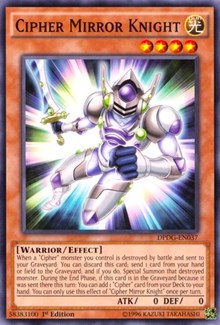 Cipher Mirror Knight [Duelist Pack: Dimensional Guardians] [DPDG-EN037] | Gaming Infinity