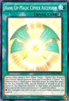 Rank-Up-Magic Cipher Ascension [Duelist Pack: Dimensional Guardians] [DPDG-EN042] | Gaming Infinity