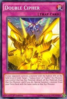 Double Cipher [Duelist Pack: Dimensional Guardians] [DPDG-EN043] | Gaming Infinity