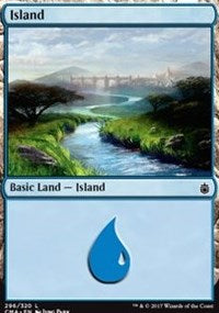 Island (296) [Commander Anthology] | Gaming Infinity