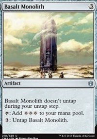 Basalt Monolith [Commander Anthology] | Gaming Infinity