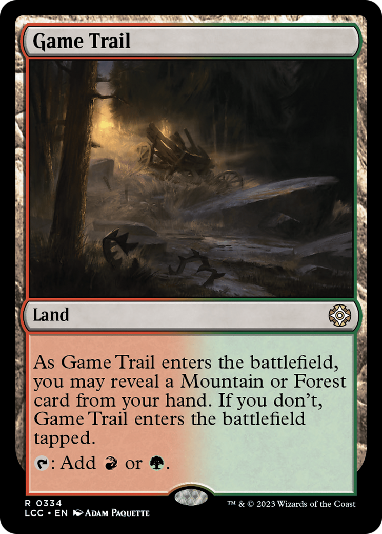 Game Trail [The Lost Caverns of Ixalan Commander] | Gaming Infinity