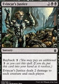 Evincar's Justice [Commander Anthology] | Gaming Infinity