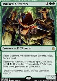 Masked Admirers [Commander Anthology] | Gaming Infinity