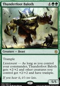 Thunderfoot Baloth [Commander Anthology] | Gaming Infinity