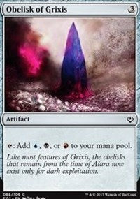 Obelisk of Grixis [Archenemy: Nicol Bolas] | Gaming Infinity