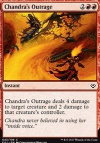 Chandra's Outrage [Archenemy: Nicol Bolas] | Gaming Infinity