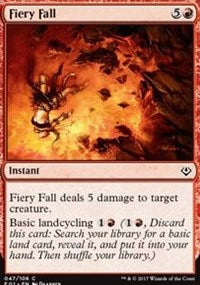 Fiery Fall [Archenemy: Nicol Bolas] | Gaming Infinity