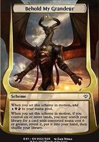 Behold My Grandeur (Archenemy: Nicol Bolas) [Archenemy: Nicol Bolas] | Gaming Infinity