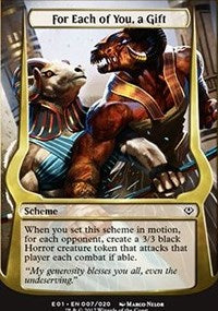 For Each of You, a Gift (Archenemy: Nicol Bolas) [Archenemy: Nicol Bolas] | Gaming Infinity