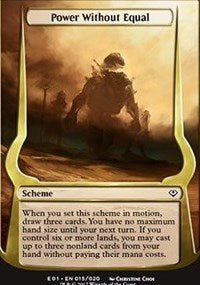 Power Without Equal (Archenemy: Nicol Bolas) [Archenemy: Nicol Bolas] | Gaming Infinity