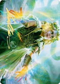 Revitalize Art Card (Gold-Stamped Signature) [Kaldheim: Art Series] | Gaming Infinity